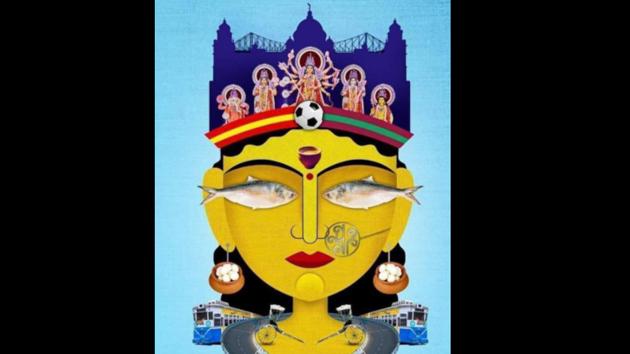 The image shows the artwork shared by Amitabh Bachchan.(Facebook/@Amitabh Bachchan) The image shows the artwork shared by Amitabh Bachchan.(Facebook/@Amitabh Bachchan)