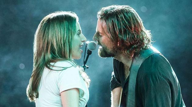 Lady Gaga and Bradley Cooper in A Star Is Born (Representational).(Movie Still)