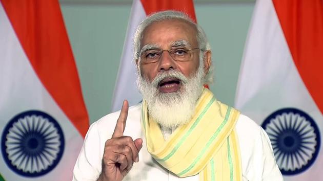 Prime Minister Narendra Modi.(ANI photo) Prime Minister Narendra Modi.(ANI photo)
