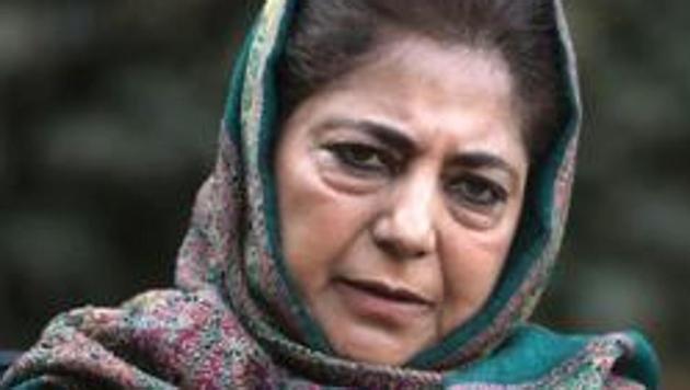 Separately, in Srinagar, three men, claiming to be BJP workers, were detained on Monday after they tried to organise a rally to hoist national flag, police said. (HT Photo) Separately, in Srinagar, three men, claiming to be BJP workers, were detained on Monday after they tried to organise a rally to hoist national flag, police said. (HT Photo)