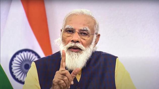 PM Modi will also communicate with beneficiaries of the scheme on the occasion(PTI photo)