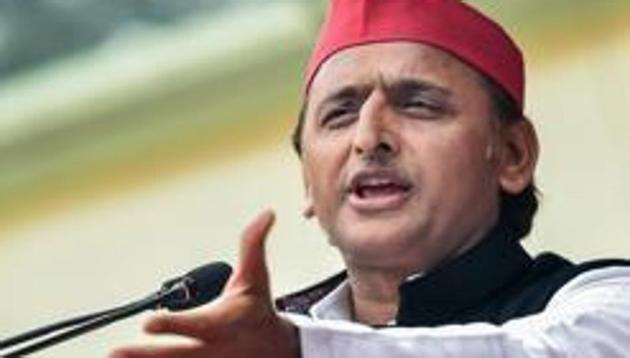 Samajwadi Party President Akhilesh Yadav said the BJP was intimidation of voters ahead of the assembly bypolls in Uttar Pradesh. (PTI) Samajwadi Party President Akhilesh Yadav said the BJP was intimidation of voters ahead of the assembly bypolls in Uttar Pradesh. (PTI)