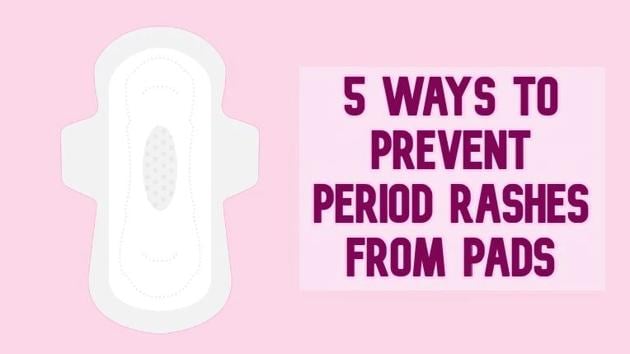 Sanitary pads store irritated skin