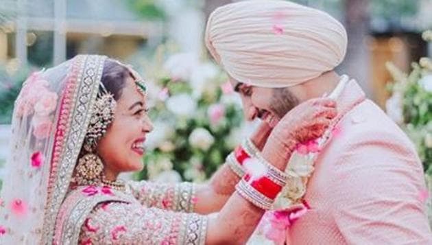 Neha Kakkar and Rohanpreet Singh's fairytale wedding