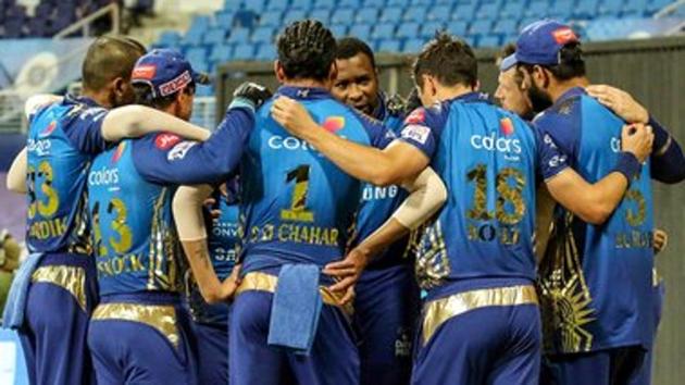 Photo of Mumbai Indians teams from an IPL 2020 match in UAE (Mumbai Indians/Twitter) Photo of Mumbai Indians teams from an IPL 2020 match in UAE (Mumbai Indians/Twitter)