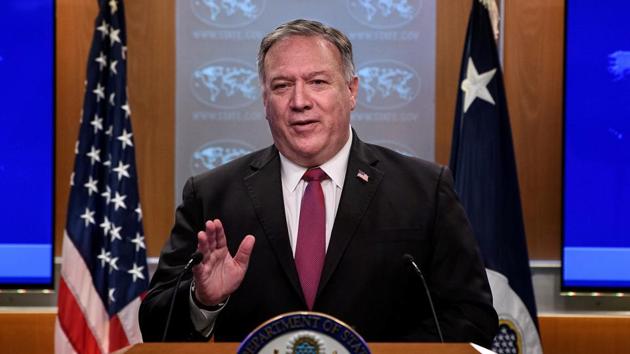 US Secretary of State Mike Pompeo.(REUTERS) US Secretary of State Mike Pompeo.(REUTERS)