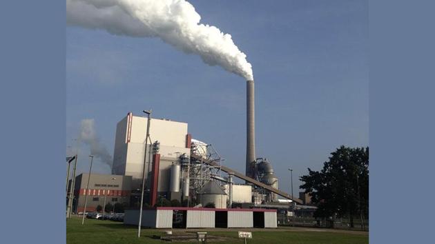 When FGD is fitted to coal fired power plants, the flue gas temperature in the chimney is low. When FGD is fitted to coal fired power plants, the flue gas temperature in the chimney is low.