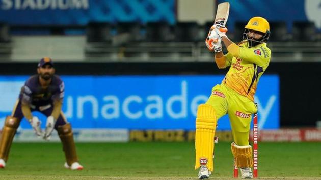 Photo of Ravindra Jadeja from the 49th IPL 2020 match between CSK and KKR(IPL/Twitter)