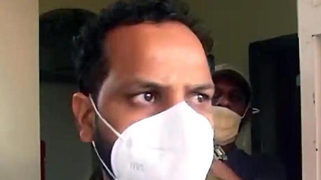 Trouble began for Kodiyeri after Bengaluru drug racket accused Anoop Mohammad gave a statement to the Narcotics Control Bureau (NCB) in which he mentioned his name. He said Bineesh Kodiyeri, second son of Balakrishnan, had helped him a lot in his “business venture”.(HT PHOTO.) Trouble began for Kodiyeri after Bengaluru drug racket accused Anoop Mohammad gave a statement to the Narcotics Control Bureau (NCB) in which he mentioned his name. He said Bineesh Kodiyeri, second son of Balakrishnan, had helped him a lot in his “business venture”.(HT PHOTO.)