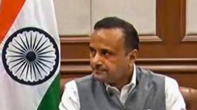 External affairs ministry spokesperson Anurag Srivastava on Thursday said India had conveyed the country’s serious concern to Saudi Arabia, both through their ambassador in New Delhi as well as in Riyadh, for misrepresentation of India’s external territorial boundaries on an official and legal banknote of Saudi Arabia .(PTI PHOTO.)