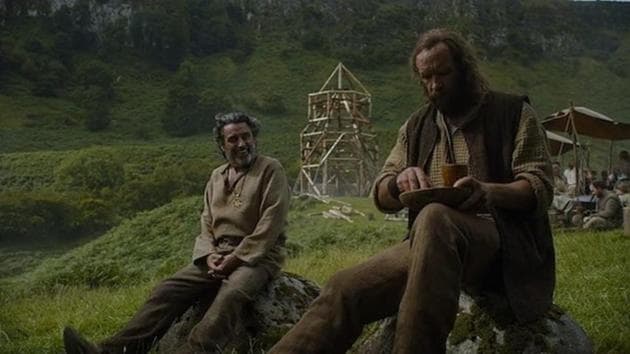 Ian McShane and Rory McCann in a still from Game of Thrones.