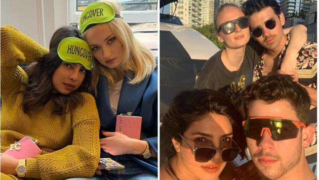 Priyanka Chopra and Sophie Turner love the Jonas Brothers’ new song, I Need You Christmas.