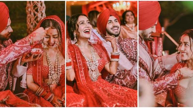 Neha Kakkar Posts Fresh Pics From Wedding Husband Rohanpreet Calls Her 