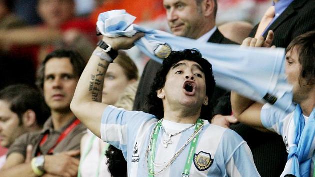 Argentine football legend Diego Maradona.(Action Images via Reuters) Argentine football legend Diego Maradona.(Action Images via Reuters)