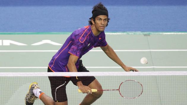 Ajay Jayaram of India compete against Chen Long of China in the Men's SIngles Final match during the 2015 Viktor Korea Badminton Open on September 20, 2015 in Seoul.(Getty Images)