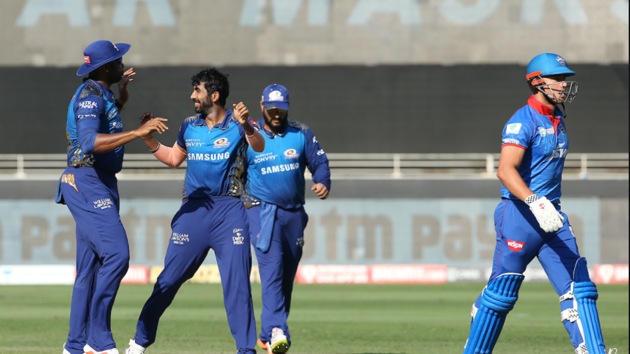 Mumbai Indians pacer Jasprit Bumrah.(IPL/Twitter)