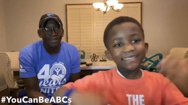 The image shows Bobby White and his son Sam.(Screengrab) The image shows Bobby White and his son Sam.(Screengrab)