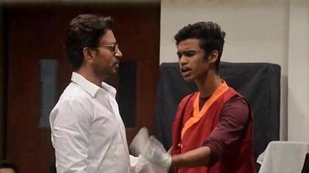 Babil has shared a picture with late father Irrfan Khan. Babil has shared a picture with late father Irrfan Khan.