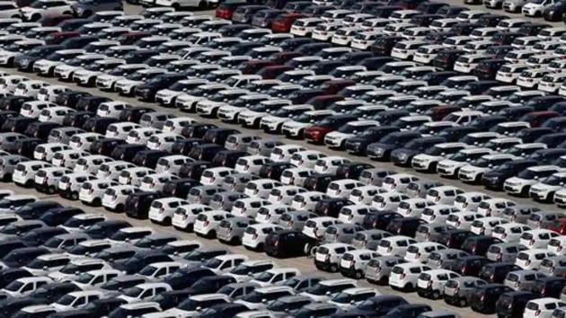 Exports in February were up 4.7 per cent at 9,586 units as against 9,158 units in the corresponding month last year, the company said. (Reuters) Exports in February were up 4.7 per cent at 9,586 units as against 9,158 units in the corresponding month last year, the company said. (Reuters)