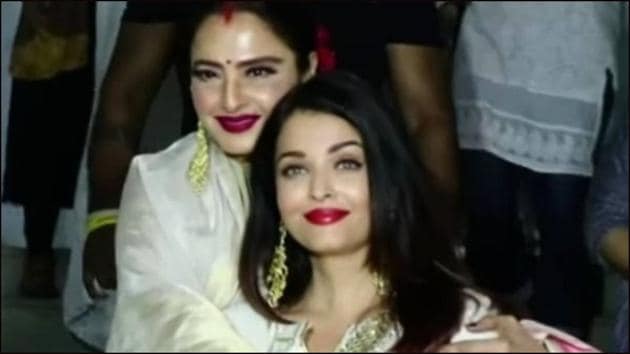 Rekha’s throwback letter goes viral on Aishwarya Rai Bachchan’s 47th birthday(Twitter/nitzrulzx412)