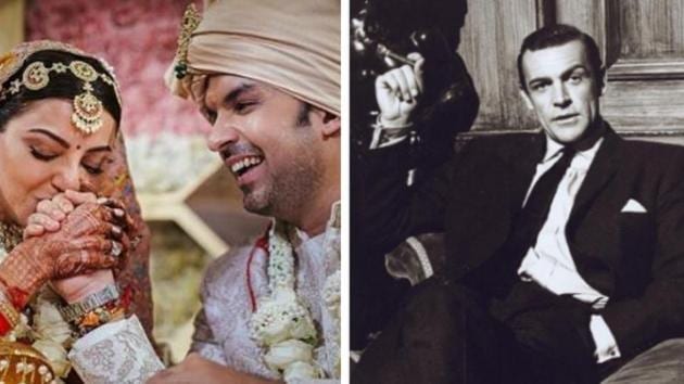 Kajal Aggarwal married Gautam Kitchlu on October 30, Hollywood legend Sean Connery died on October 31.