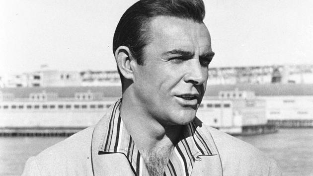 1964 file photo of actor Sean Connery, born in Edinburgh, Scotland. Connery has died aged 90.(AP File Photo)