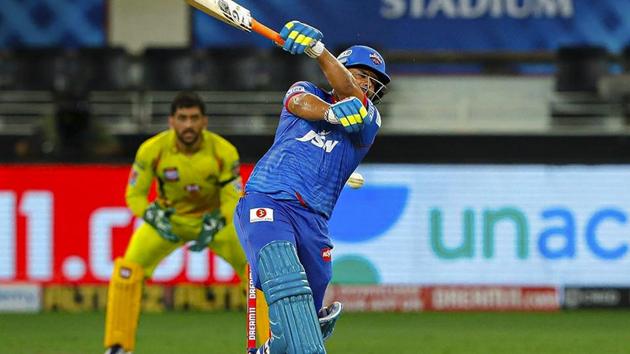Delhi Capitals (DC) batsman Rishabh Pant plays a shot during IPL 2020 cricket match against Chennai Super Kings (CSK), at Dubai International Cricket Stadium in Abu Dhabi. (PTI) Delhi Capitals (DC) batsman Rishabh Pant plays a shot during IPL 2020 cricket match against Chennai Super Kings (CSK), at Dubai International Cricket Stadium in Abu Dhabi. (PTI)