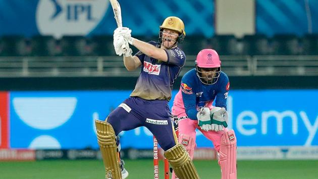 KKR captain Roin Morgan against Rajasthan Royals (BCCI) KKR captain Roin Morgan against Rajasthan Royals (BCCI)