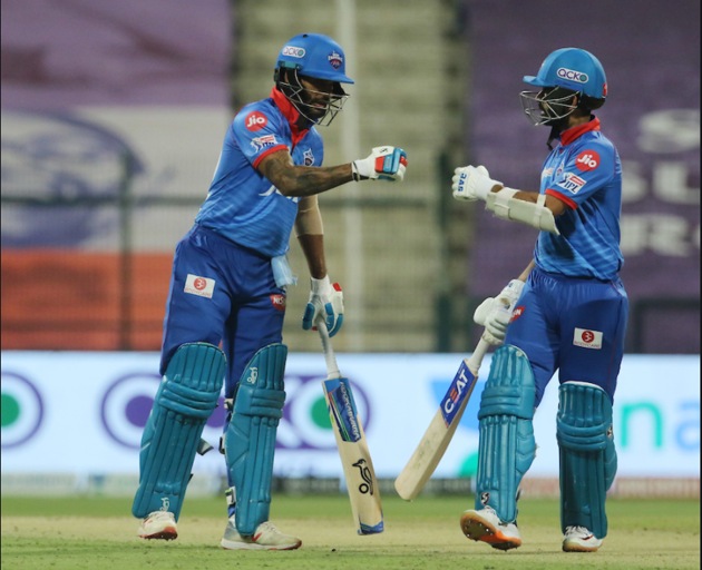 Shikhar Dhawan and Ajinkya Rahane.