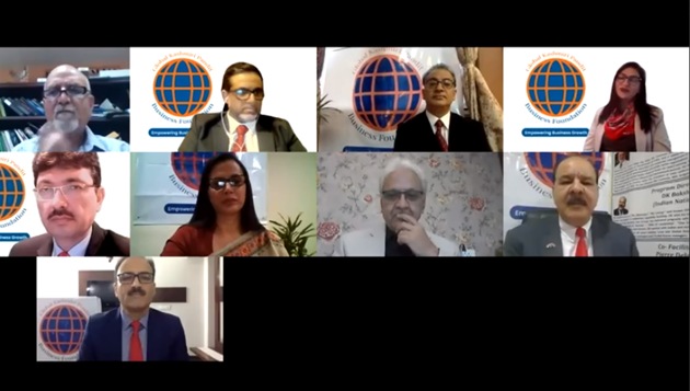 Global Kashmiri Pandit Business Foundation was launched at an online event on 22 October 2020