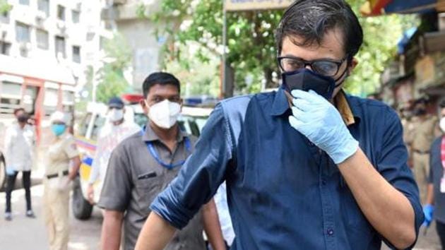 Editor-in-Chief of Republic TV Arnab Goswami’s counsel had earlier told the bench that the journalist has not interfered with either the proceedings of any of the committees of the Assembly or the Assembly itself. (Satish Bate/HT Photo) Editor-in-Chief of Republic TV Arnab Goswami’s counsel had earlier told the bench that the journalist has not interfered with either the proceedings of any of the committees of the Assembly or the Assembly itself. (Satish Bate/HT Photo)