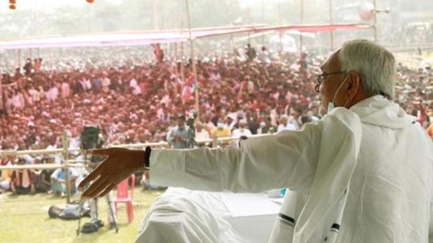 Barharia, belonging to the Siwan Lok Sabha constituency, will vote on November 03. (Santosh Kumar/ Hindustan Times) Barharia, belonging to the Siwan Lok Sabha constituency, will vote on November 03. (Santosh Kumar/ Hindustan Times)