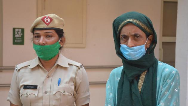 The woman has been identified as Preeti Dhillon (above, right), who claimed to have worked with several multinational companies and spoke fluent English. (Sant Arora/HT) The woman has been identified as Preeti Dhillon (above, right), who claimed to have worked with several multinational companies and spoke fluent English. (Sant Arora/HT)