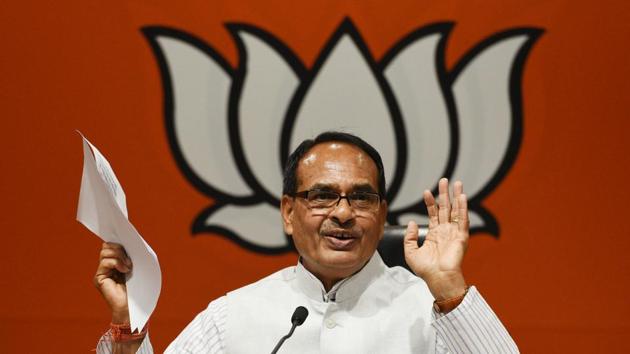 File photo: Madhya Pradesh chief minister Shivraj Singh Chouhan. (Raj K Raj/HT PHOTO) File photo: Madhya Pradesh chief minister Shivraj Singh Chouhan. (Raj K Raj/HT PHOTO)
