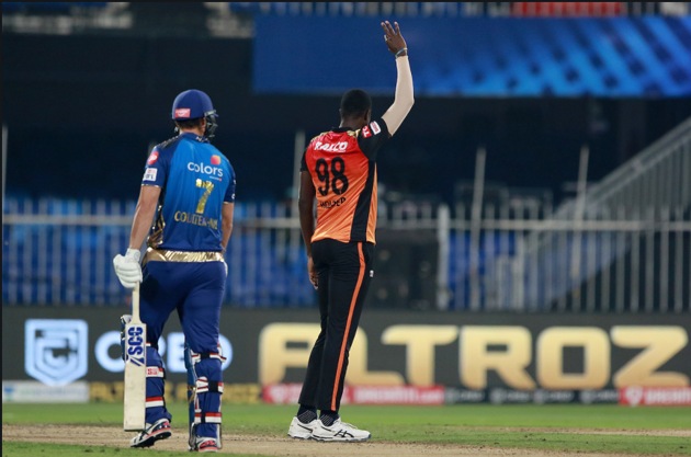 Jason Holder celebrates a wicket. (IPL/Twitter)
