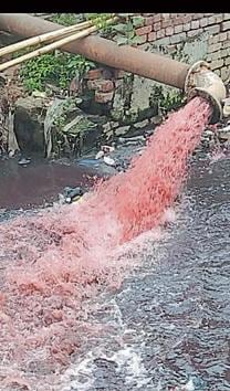 The untreated waste from these units have been polluting the Buddha Nullah while also choking the (HT FILE) The untreated waste from these units have been polluting the Buddha Nullah while also choking the (HT FILE)