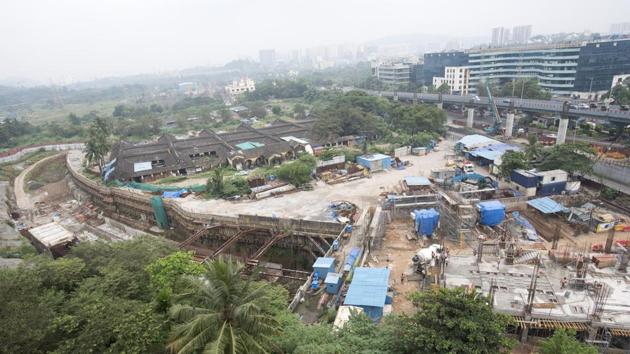 The Metro 3 car shed was first coming up in Aarey colony. Earlier in October, chief minister Uddhav Thackeray announced that it will be shifted to Kanjurmarg. (HT file) The Metro 3 car shed was first coming up in Aarey colony. Earlier in October, chief minister Uddhav Thackeray announced that it will be shifted to Kanjurmarg. (HT file)