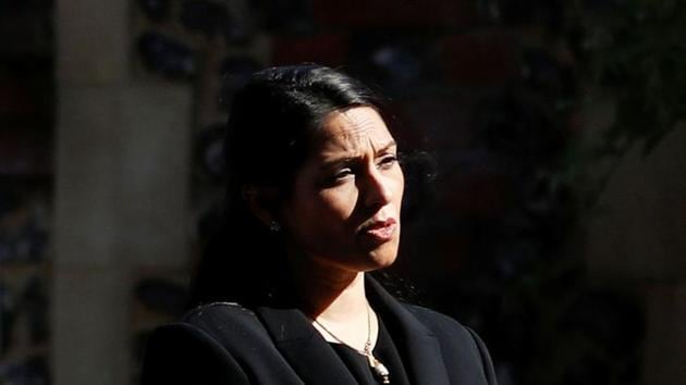 Patel had earlier expressed shock at the terror attack in Vienna on Monday. England is due to go into a month-long lockdown on Thursday. (Reuters file photo) Patel had earlier expressed shock at the terror attack in Vienna on Monday. England is due to go into a month-long lockdown on Thursday. (Reuters file photo)