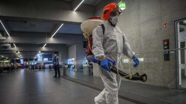 Due to a dramatic drop in air traffic related to the coronavirus pandemic, the airport had applied for a 50 million-euro ($58 million) short-term loan from the European Bank for Reconstruction and Development through its “Solidarity Package” program(AP)