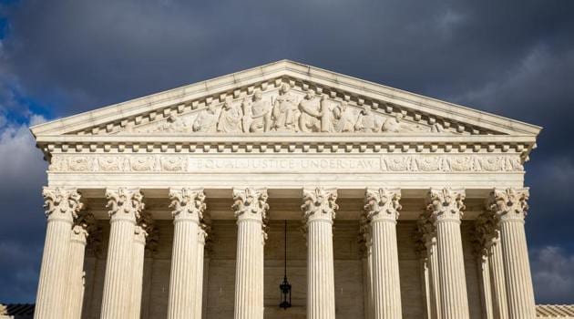 The US Supreme Court in Washington(Bloomberg photo)