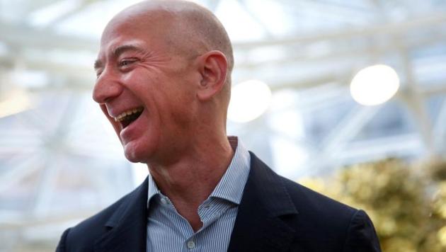 World’s wealthiest person and Amazon founder-CEO Jeff Bezos (REUTERS/Lindsey Wasson/File Photo)