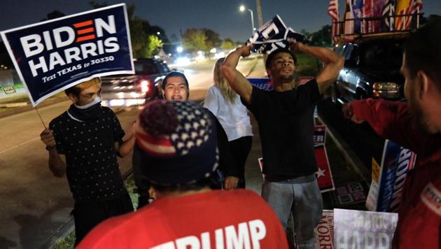 As the results began to come in, the nation braced for what was to come, and an outcome that might not be known for days (Reuters) As the results began to come in, the nation braced for what was to come, and an outcome that might not be known for days (Reuters)