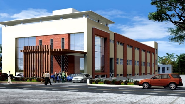 The factory set up by German footwear giant Von Wellx in partnership with its India partner Iatric Industries Private Limited in Agra. (HT PHOTO) The factory set up by German footwear giant Von Wellx in partnership with its India partner Iatric Industries Private Limited in Agra. (HT PHOTO)