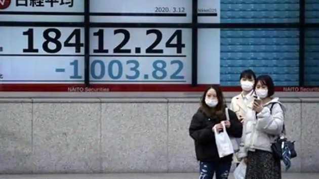 Asian share markets turned skittish and S&P futures wobbled on Wednesday as results from the US presidential election showed an agonisingly close race(AP photo) Asian share markets turned skittish and S&P futures wobbled on Wednesday as results from the US presidential election showed an agonisingly close race(AP photo)
