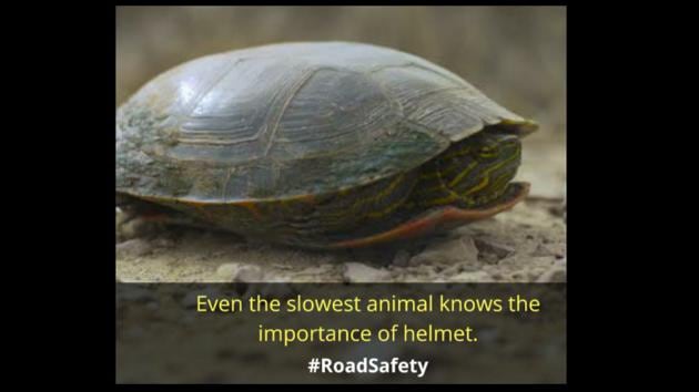 The hashtag #RoadSafety was shared along with the photograph. (Instagram/@punepolice) The hashtag #RoadSafety was shared along with the photograph. (Instagram/@punepolice)