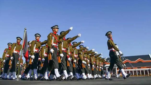 The increased retirement age of officers will allow colonels, brigadiers and major generals to serve longer, with jawans and junior commissioned officers from some non-combat branches also getting service extension that will see them retire at the age of 57 instead of around 40 to 52. (PTI photo)