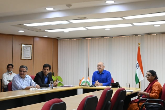 Delhi education minister Manish Sisodia Delhi education minister Manish Sisodia