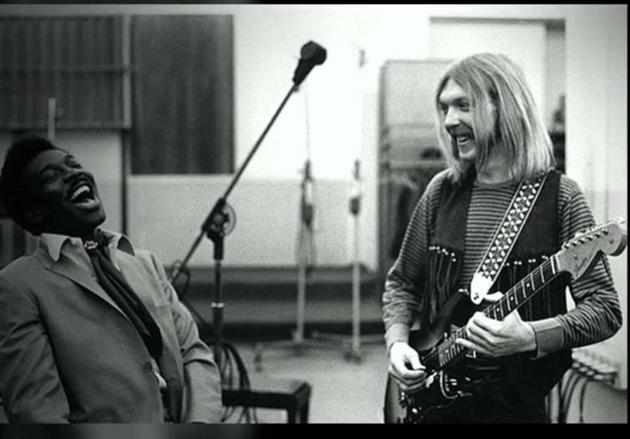 Wilson Pickett and Duane Allman. You can listen to their version of Hey Jude on YouTube and on Spotify. Wilson Pickett and Duane Allman. You can listen to their version of Hey Jude on YouTube and on Spotify.