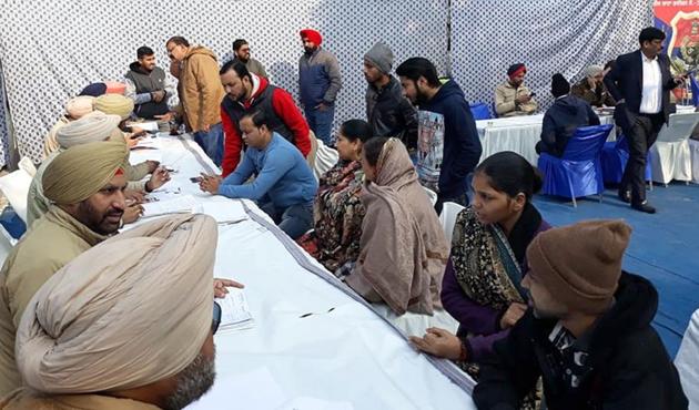 A service-oriented scheme, it is aimed at bringing greater transparency and accountability in the police functioning, and increasing police-public interaction. (HT File Photo) A service-oriented scheme, it is aimed at bringing greater transparency and accountability in the police functioning, and increasing police-public interaction. (HT File Photo)
