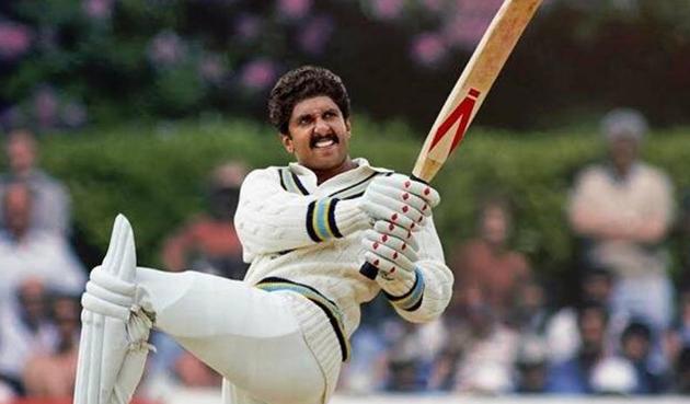 Ranveer Singh as Kapil Dev in 83. Ranveer Singh as Kapil Dev in 83.